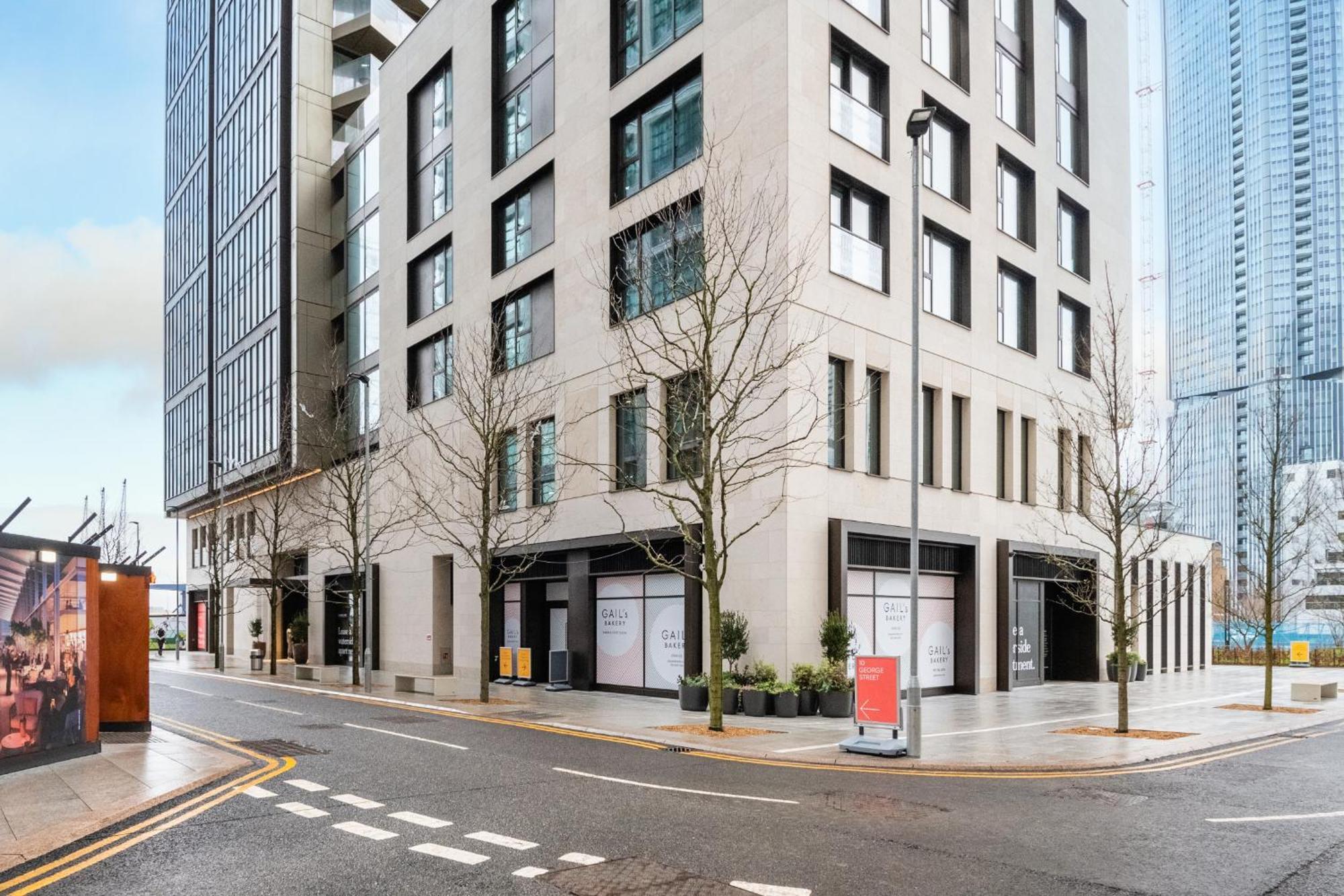 Elegant And Modern Apartments In Canary Wharf Right Next To Thames London Eksteriør billede