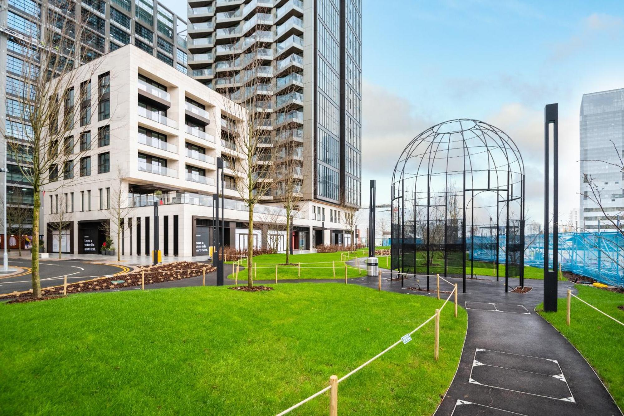 Elegant And Modern Apartments In Canary Wharf Right Next To Thames London Eksteriør billede