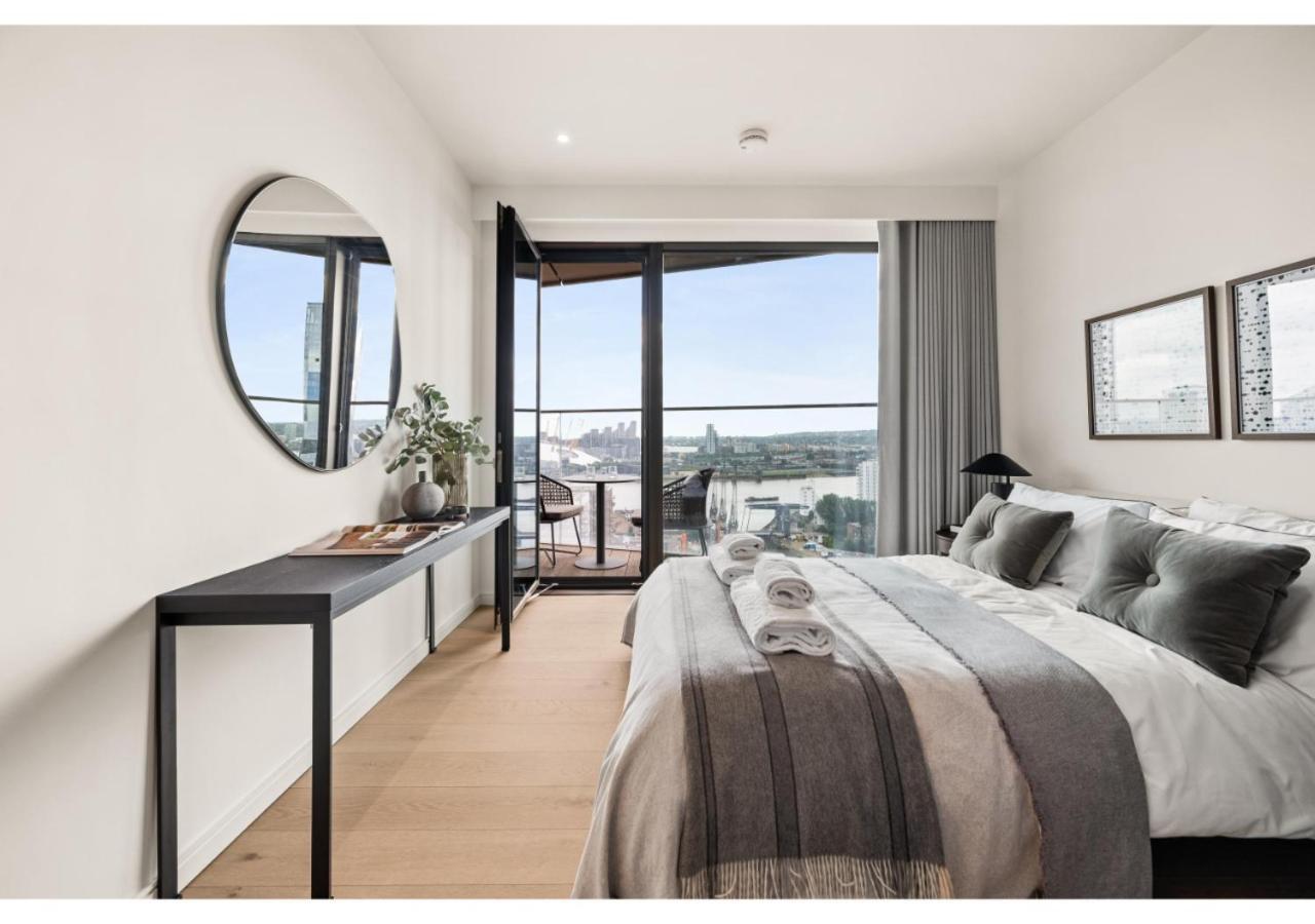 Elegant And Modern Apartments In Canary Wharf Right Next To Thames London Eksteriør billede
