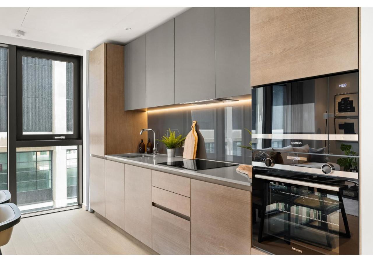 Elegant And Modern Apartments In Canary Wharf Right Next To Thames London Eksteriør billede