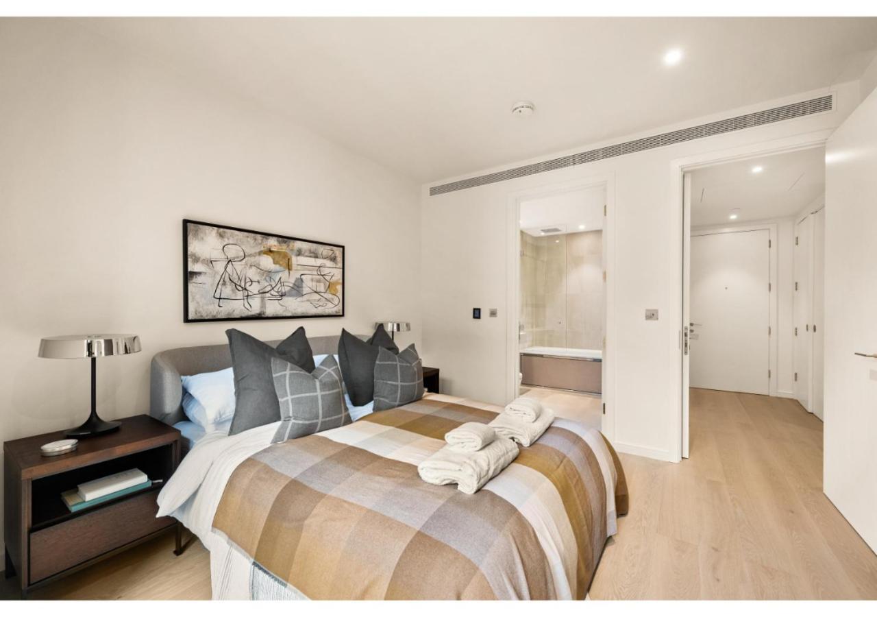 Elegant And Modern Apartments In Canary Wharf Right Next To Thames London Eksteriør billede