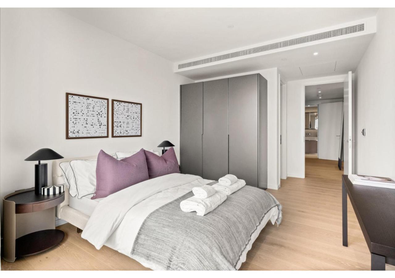 Elegant And Modern Apartments In Canary Wharf Right Next To Thames London Eksteriør billede