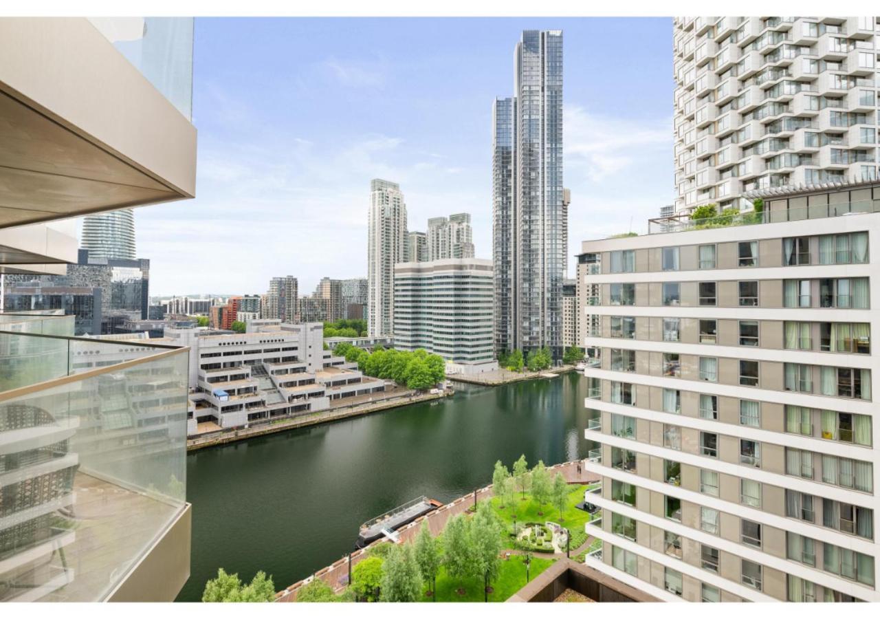 Elegant And Modern Apartments In Canary Wharf Right Next To Thames London Eksteriør billede