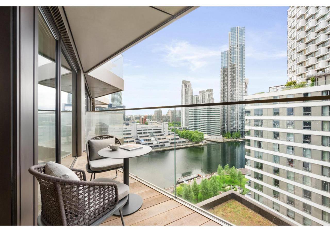 Elegant And Modern Apartments In Canary Wharf Right Next To Thames London Eksteriør billede