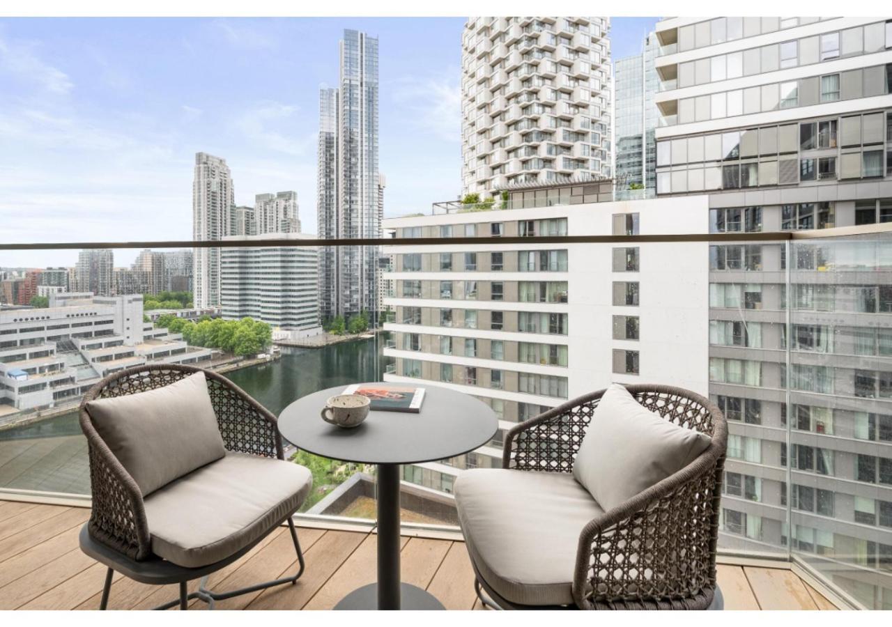 Elegant And Modern Apartments In Canary Wharf Right Next To Thames London Eksteriør billede