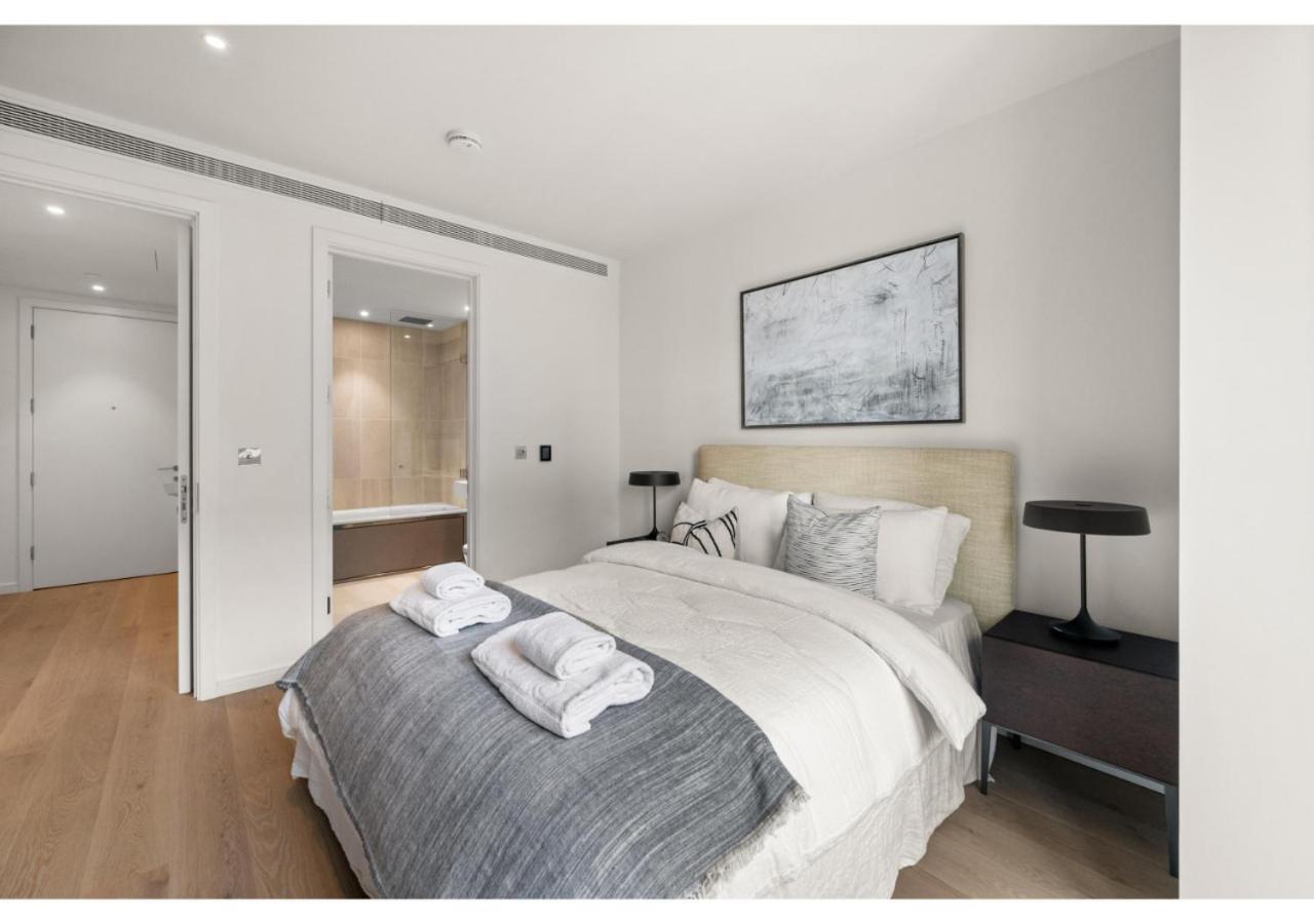 Elegant And Modern Apartments In Canary Wharf Right Next To Thames London Eksteriør billede