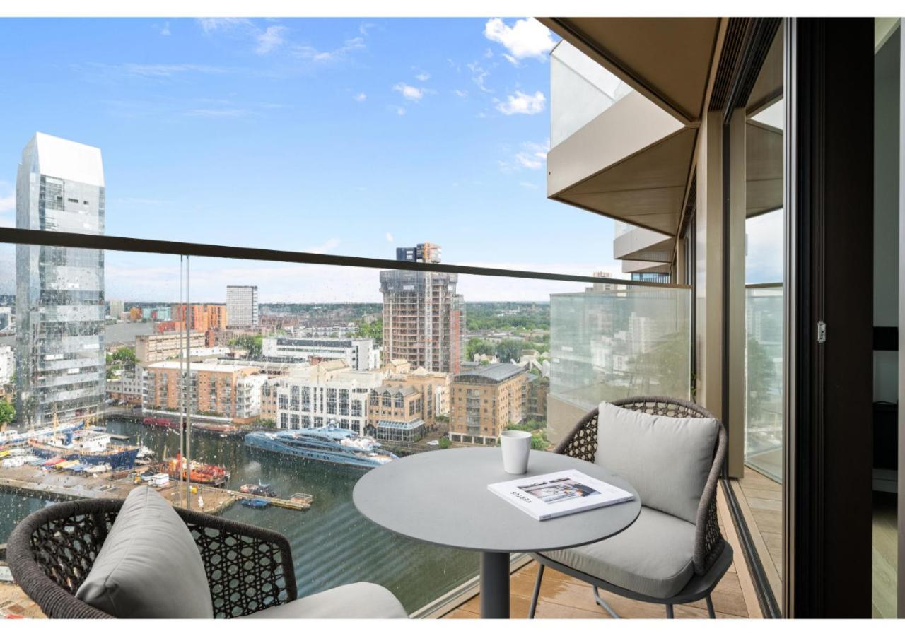 Elegant And Modern Apartments In Canary Wharf Right Next To Thames London Eksteriør billede