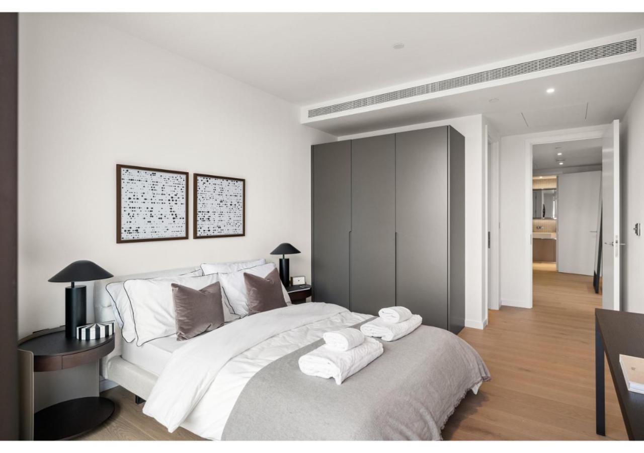 Elegant And Modern Apartments In Canary Wharf Right Next To Thames London Eksteriør billede