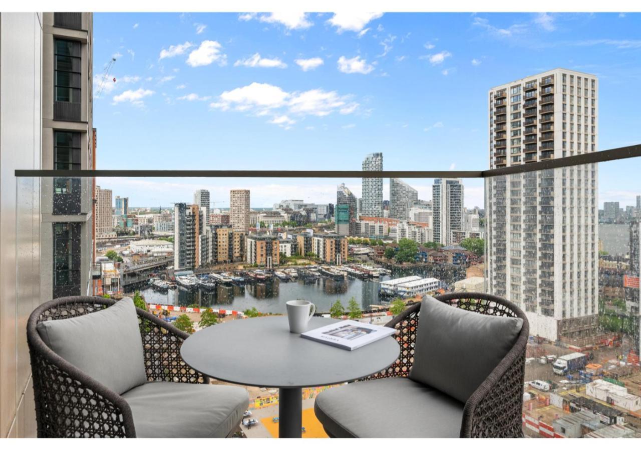 Elegant And Modern Apartments In Canary Wharf Right Next To Thames London Eksteriør billede
