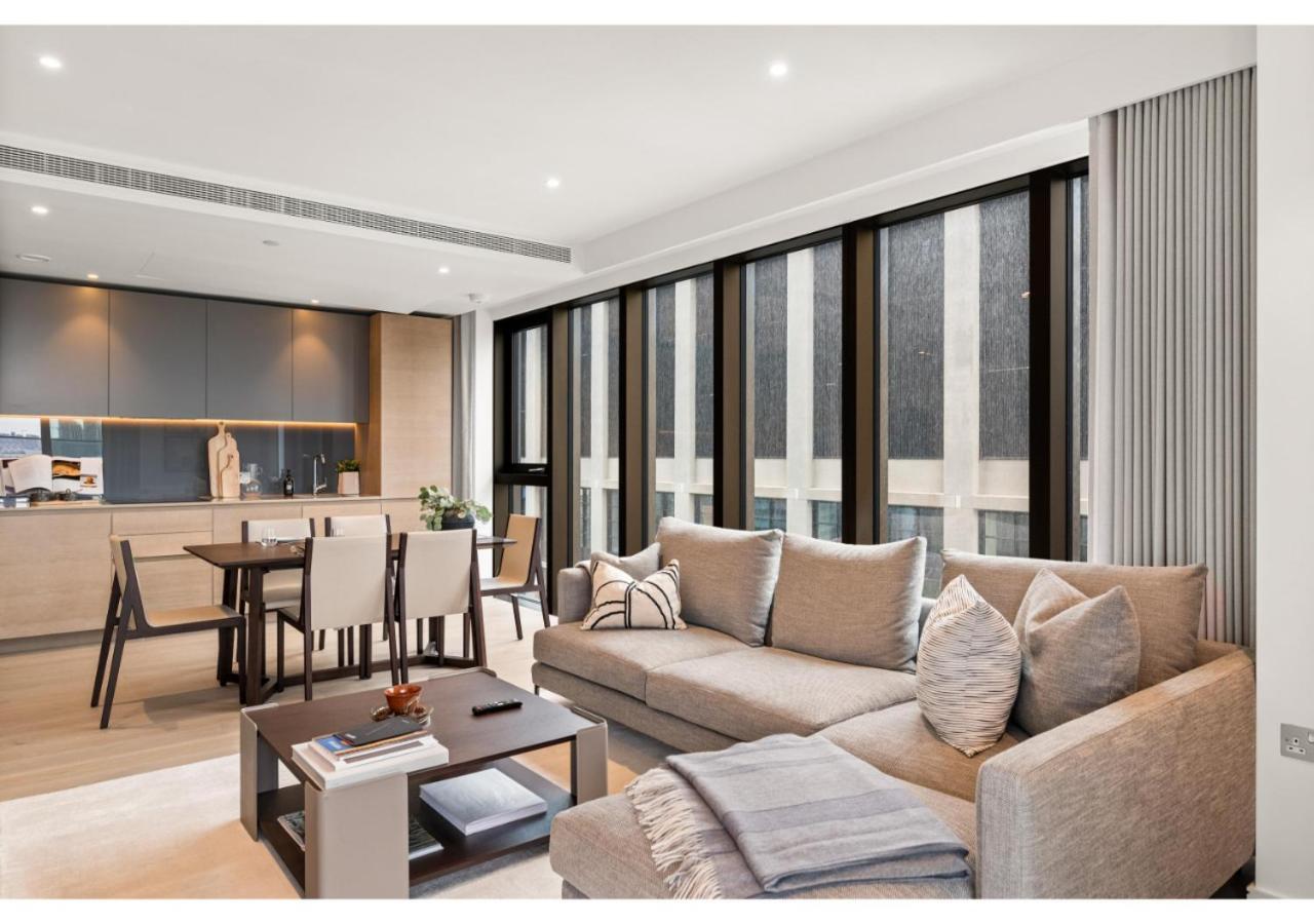 Elegant And Modern Apartments In Canary Wharf Right Next To Thames London Eksteriør billede