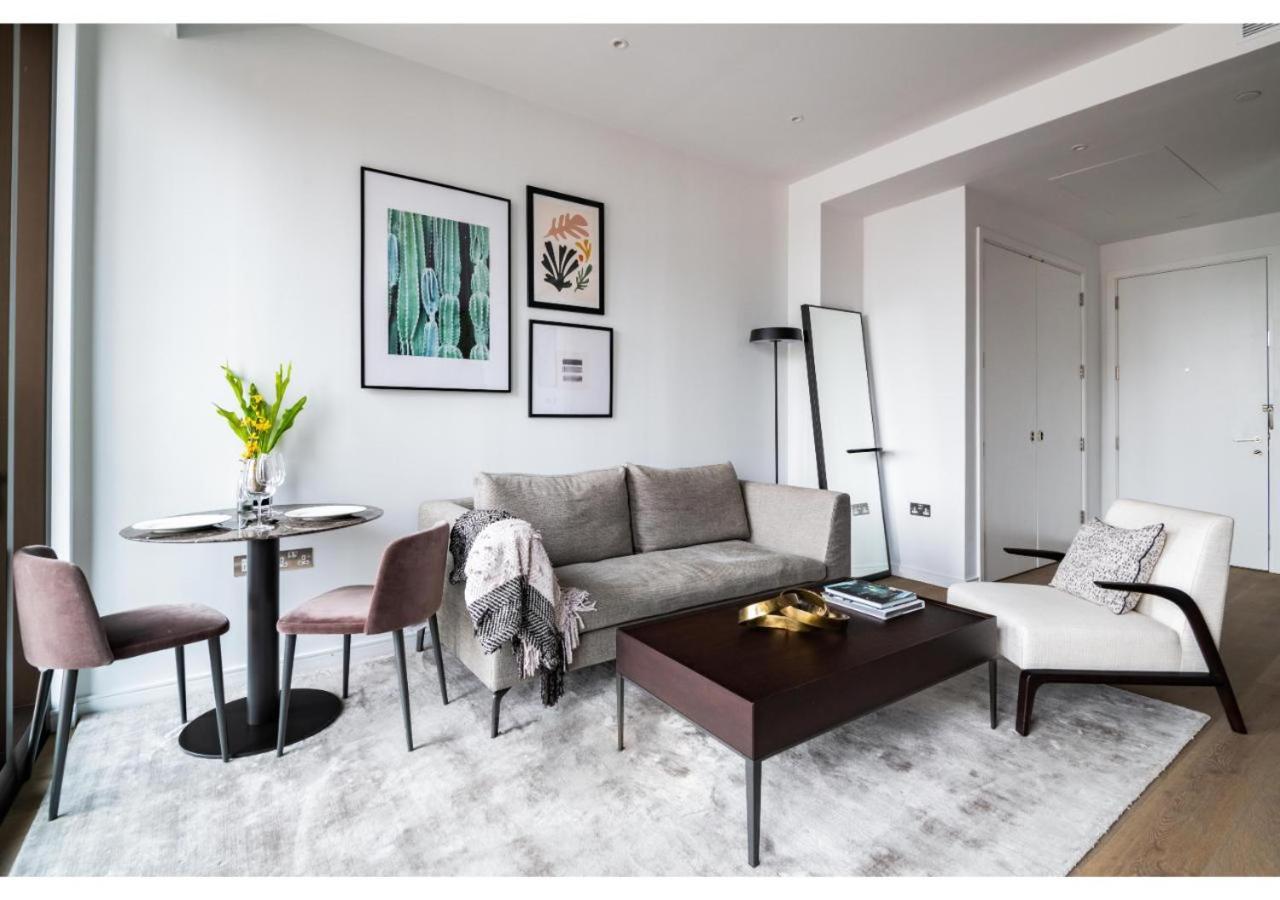Elegant And Modern Apartments In Canary Wharf Right Next To Thames London Eksteriør billede