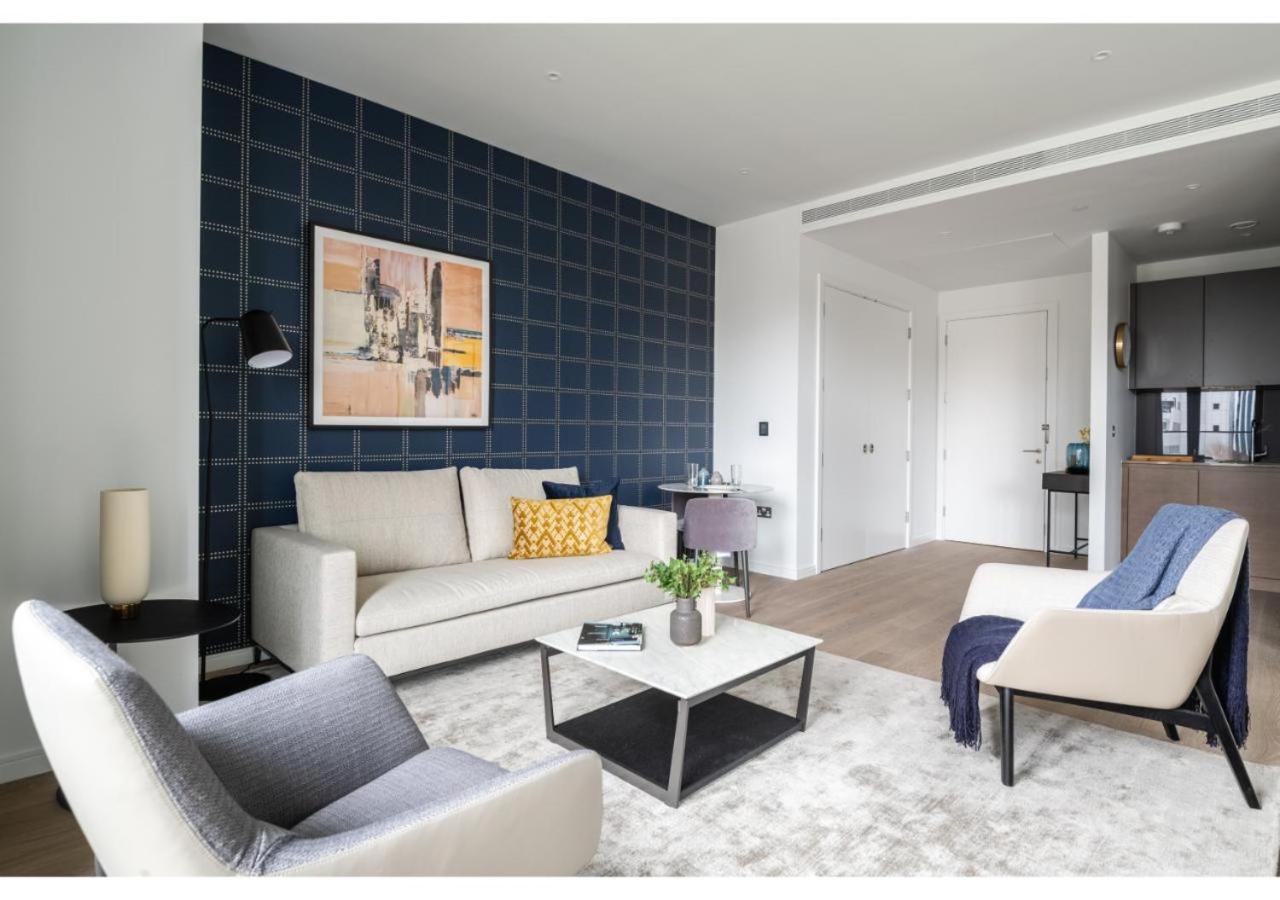 Elegant And Modern Apartments In Canary Wharf Right Next To Thames London Eksteriør billede