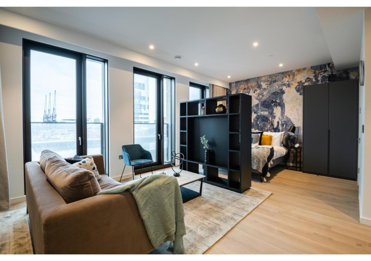 Elegant And Modern Apartments In Canary Wharf Right Next To Thames London Eksteriør billede